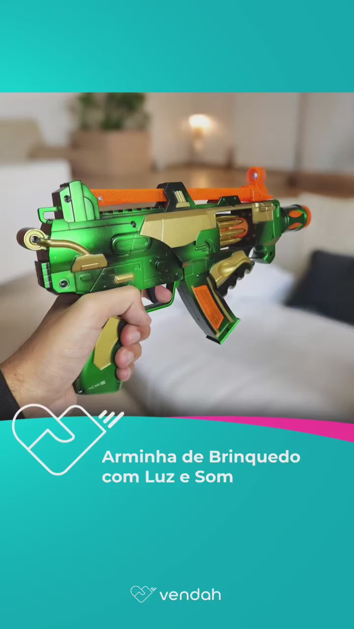 Arminha de Brinquedo com Luz e Som