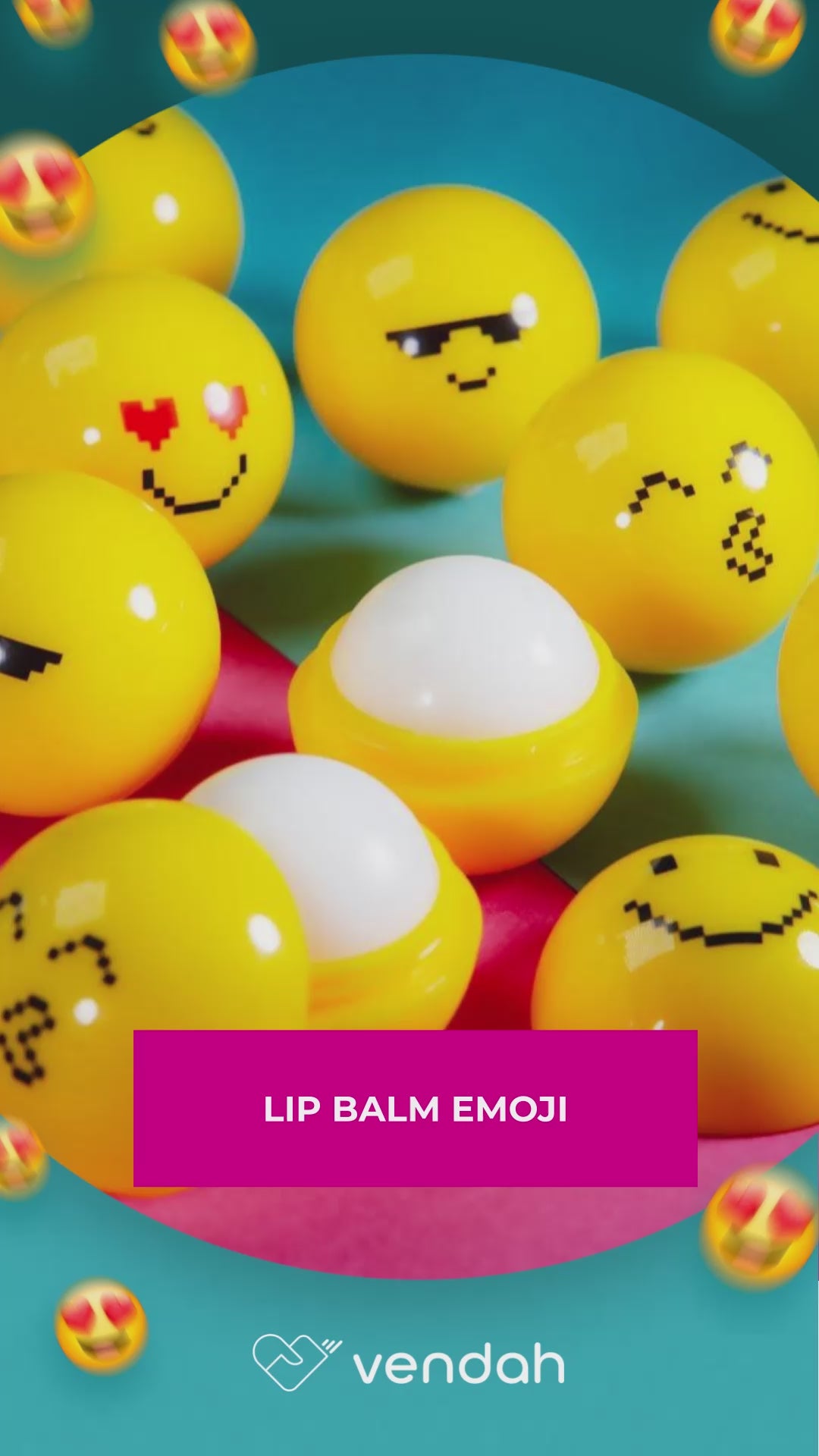 Lip Balm Emoji - Mia Make