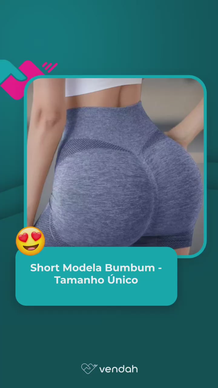 Short Modela Bumbum - Tamanho Único