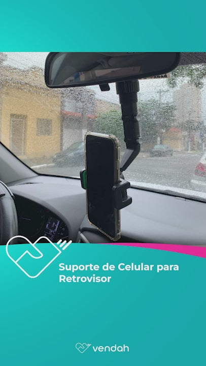 Suporte de Celular para Retrovisor