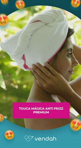 Touca Mágica Anti Frizz Premium