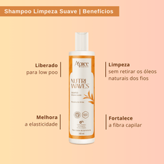 Kit Nutri Waves Frizz Zero – Hair Balm, Gelatina e Creme de Pentear
