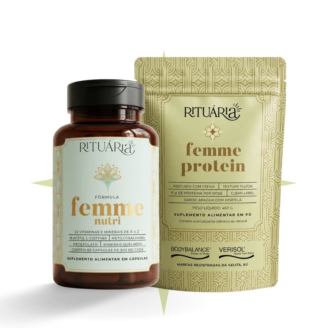 Ritual Estrutura & Equilíbrio (Femme Protein + Femme Nutri) - Vitaminas e suplementos KRT99111