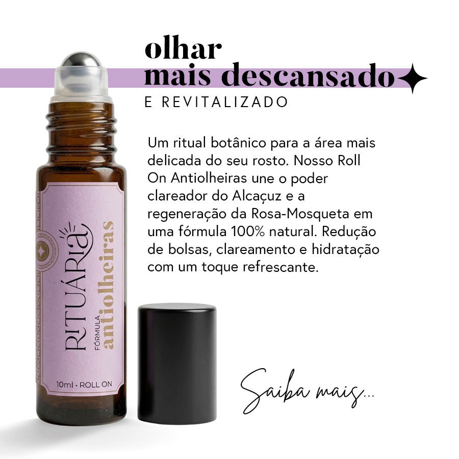 Ritual Olhar Descansado (Antiolheiras + 4Mag 60 Cápsulas)