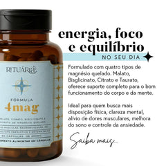 Ritual Olhar Descansado (Antiolheiras + 4Mag 60 Cápsulas)