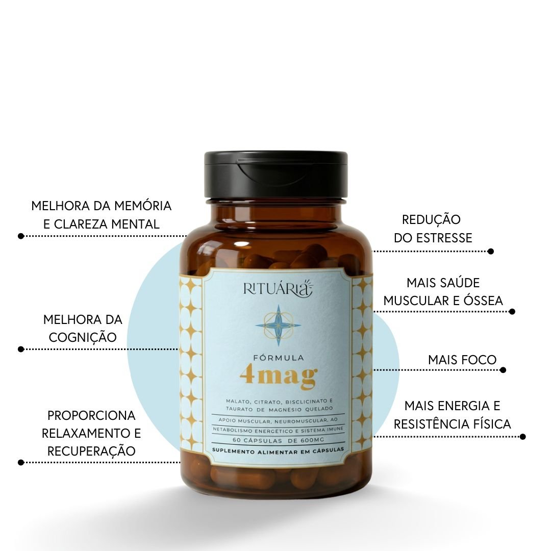 Ritual Olhar Descansado (Antiolheiras + 4Mag 60 Cápsulas)
