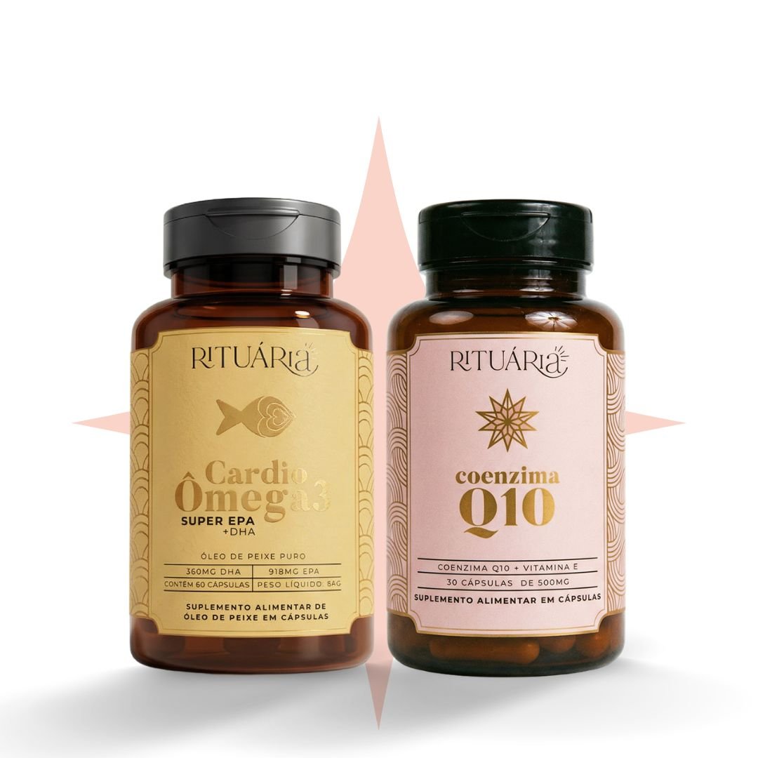 Ritual Vitalidade Cardiovascular (Cardio Ômega + Coenzima Q10) - Vitaminas e suplementos KRT99118