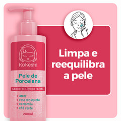 Kit Pele Renovada Kokeshi (Kit 7 em 1)