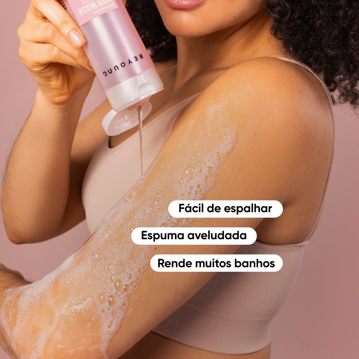 Sabonete líquido corporal com D-Panthenol +colágeno vegetal