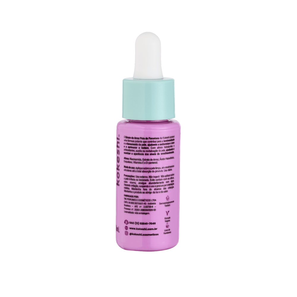 Sérum de Arroz Pele de Porcelana 30mL