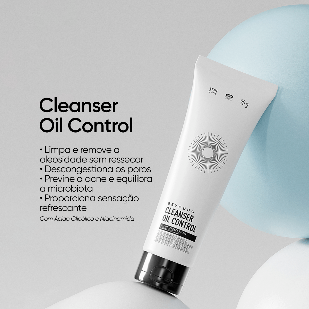 Sérum Facial Antiacne e Oleosidade + Brinde Cleanser Oil Control