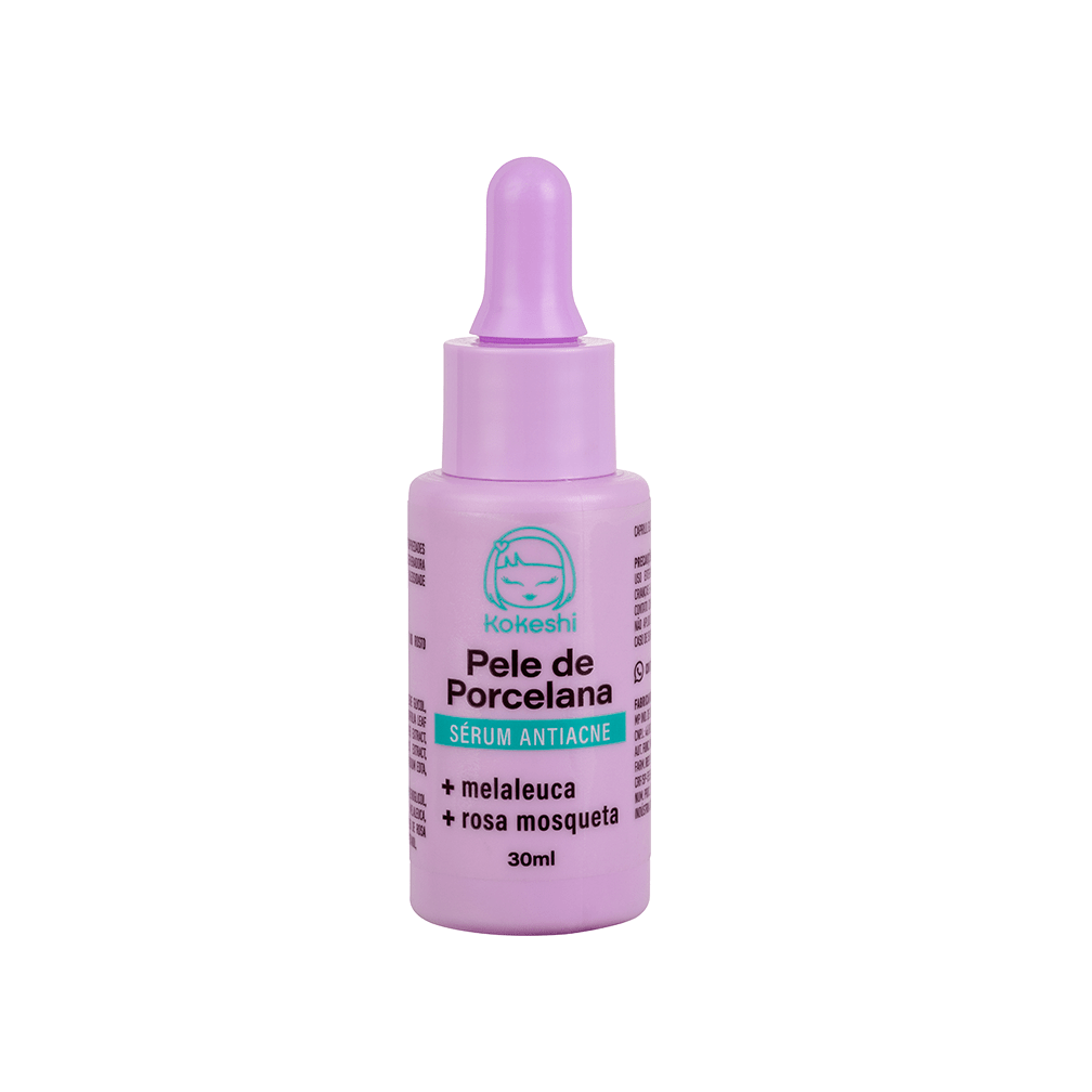 Sérum Facial Antiacne Pele de Porcelana Kokeshi