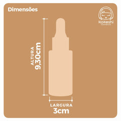 Sérum Facial Antimanchas Pele de Porcelana Kokeshi