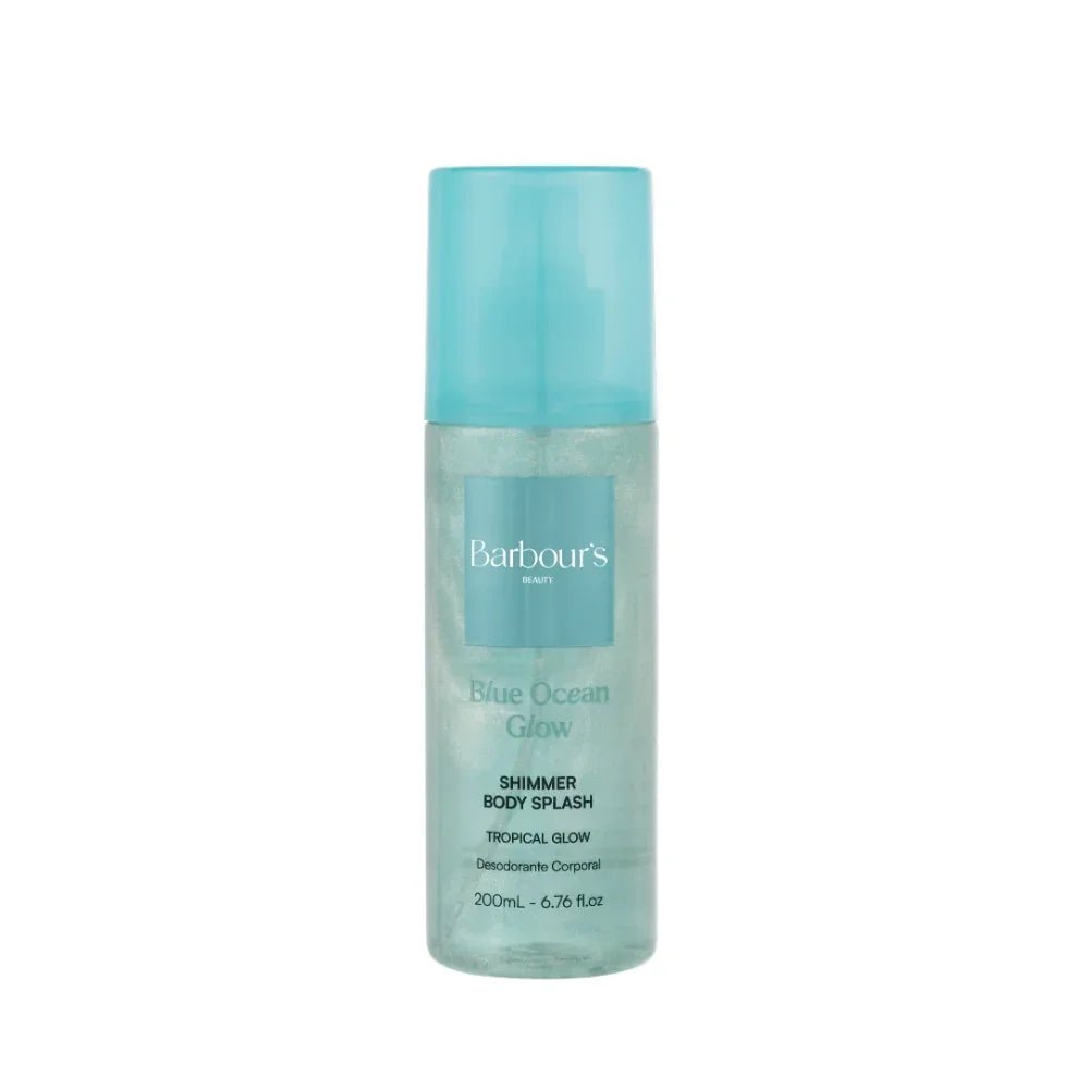 Shimmer Body Splash Blue Ocean Glow Desodorante Colônia 200ml - Perfumes e Colónias BB02072