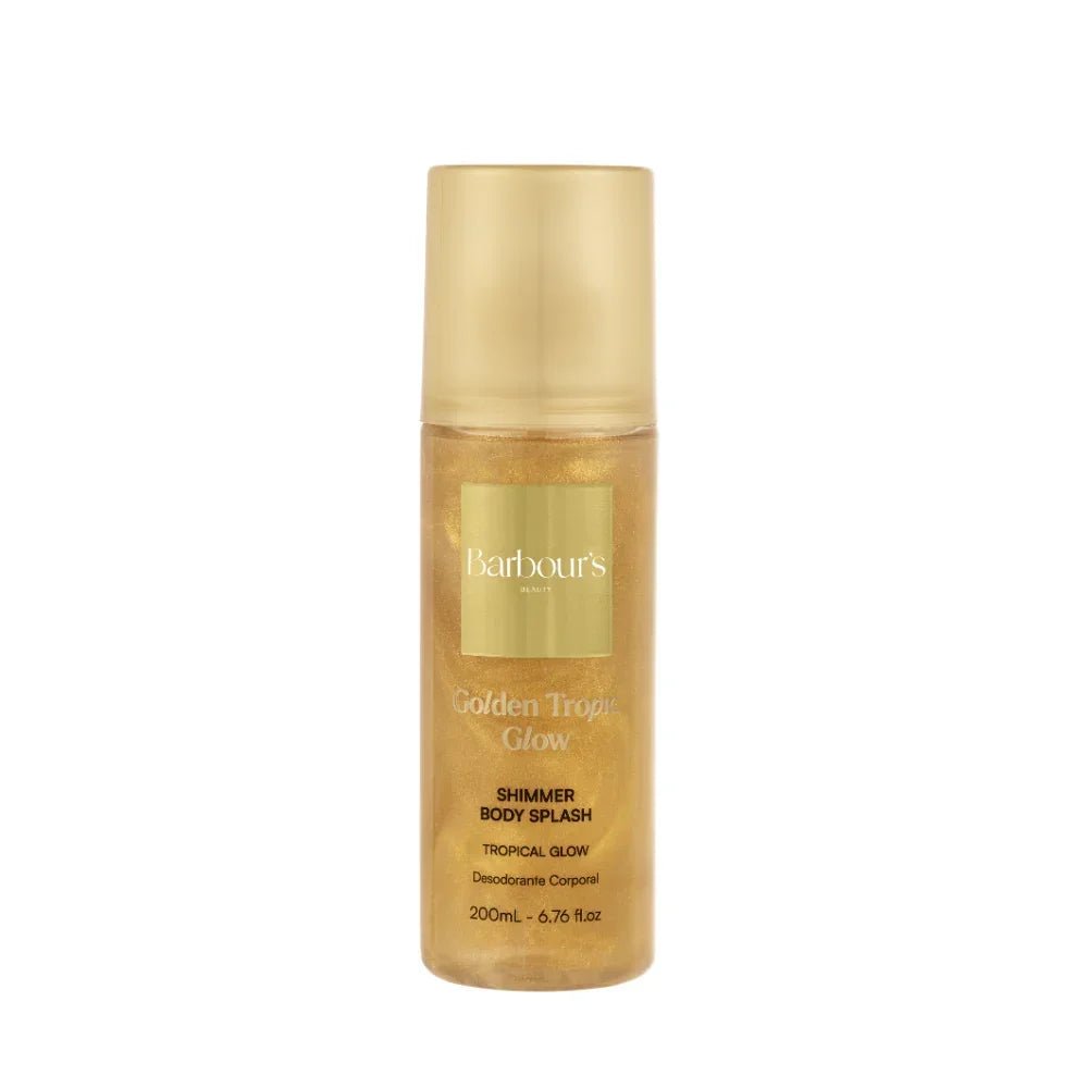 Shimmer Body Splash Golden Tropic Glow Desodorante Colônia 200ml - Perfumes e Colónias BB02071