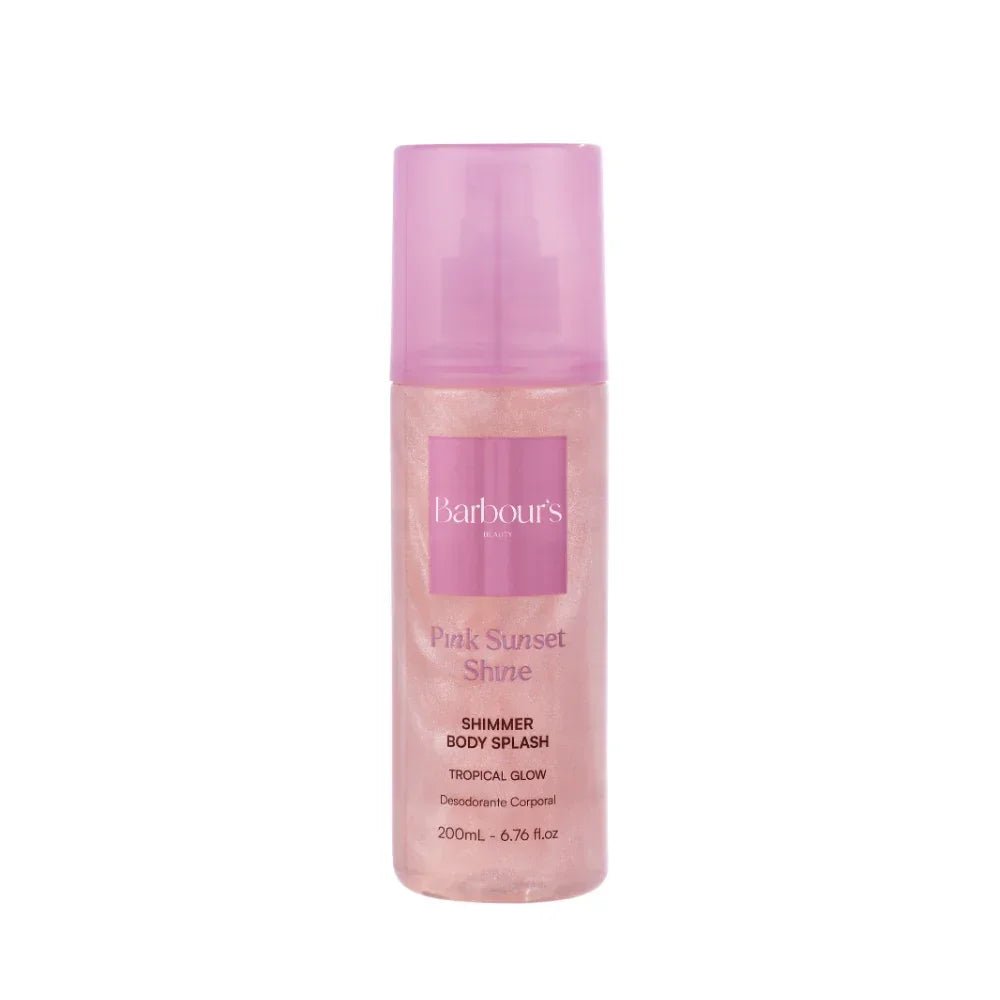 Shimmer Body Splash Pink Sunset Shine Desodorante Colônia 200ml - Perfumes e Colónias BB02074