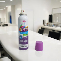 Tinta Spray Temporária para Cabelo - Violeta