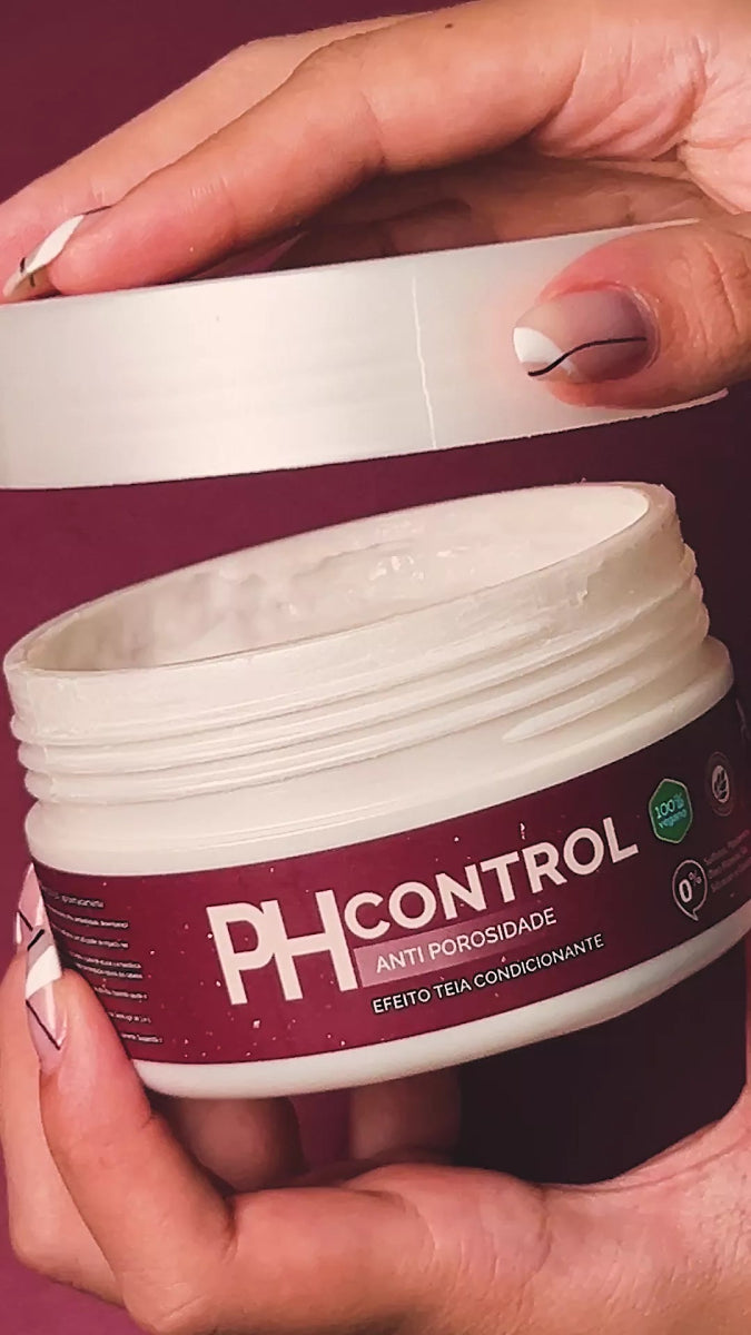 Tratamento Anti Porosidade PH CONTROL 500 Gr - Máscara Acidificante Tratamento Condicionante