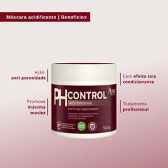 Tratamento Anti Porosidade PH CONTROL 500 Gr - Máscara Acidificante Tratamento Condicionante