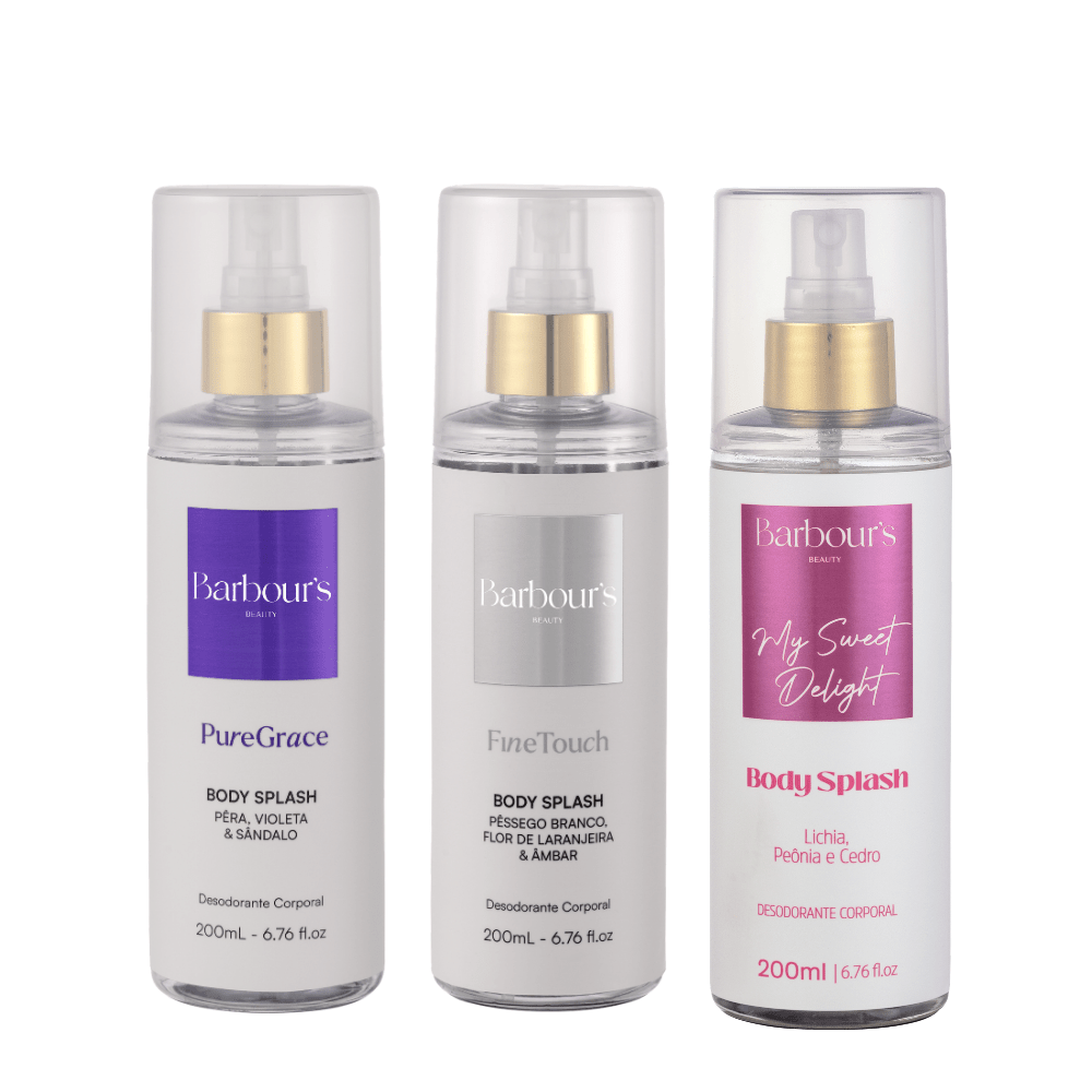 Trio de Nicho - Fine Touch, Pure Grace e My Sweet Delight - Perfumes e Colónias KBB99145