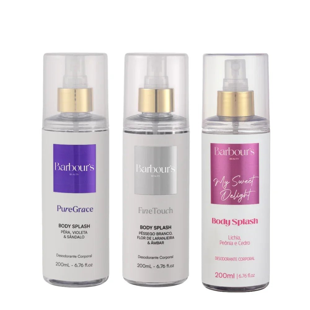 Trio de Nicho - Fine Touch, Pure Grace e My Sweet Delight - Perfumes e Colónias KBB99145