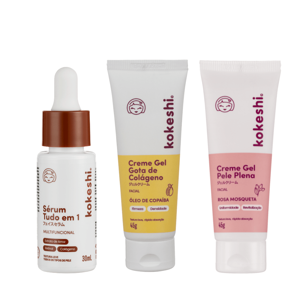 Trio Glow Nutritivo - Cuidado da pele KKS00113