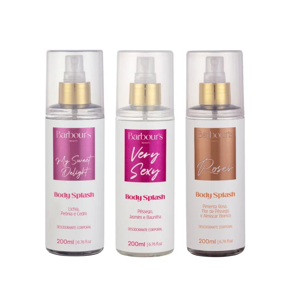 Trio Viral - My Sweet Delight, Very Sexy e Roses - Perfumes e Colónias KBB99017