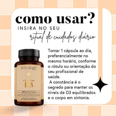 Vitamina D3 2.000 UI Com TCM
