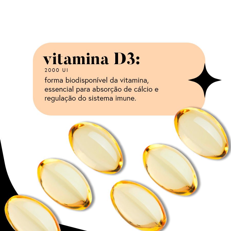 Vitamina D3 2.000 UI Com TCM