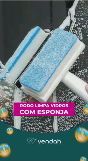 Rodo com Esponja - 11 x 19 cm