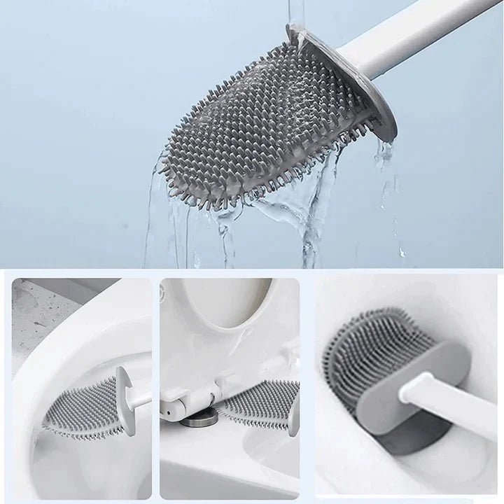 Escova Sanitária de Silicone para Banheiro - Escova Sanitária VDH02425-01
