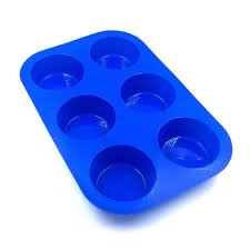 Forma para Cupcake Silicone - 6 Cupcakes - Forma VDH01907-01