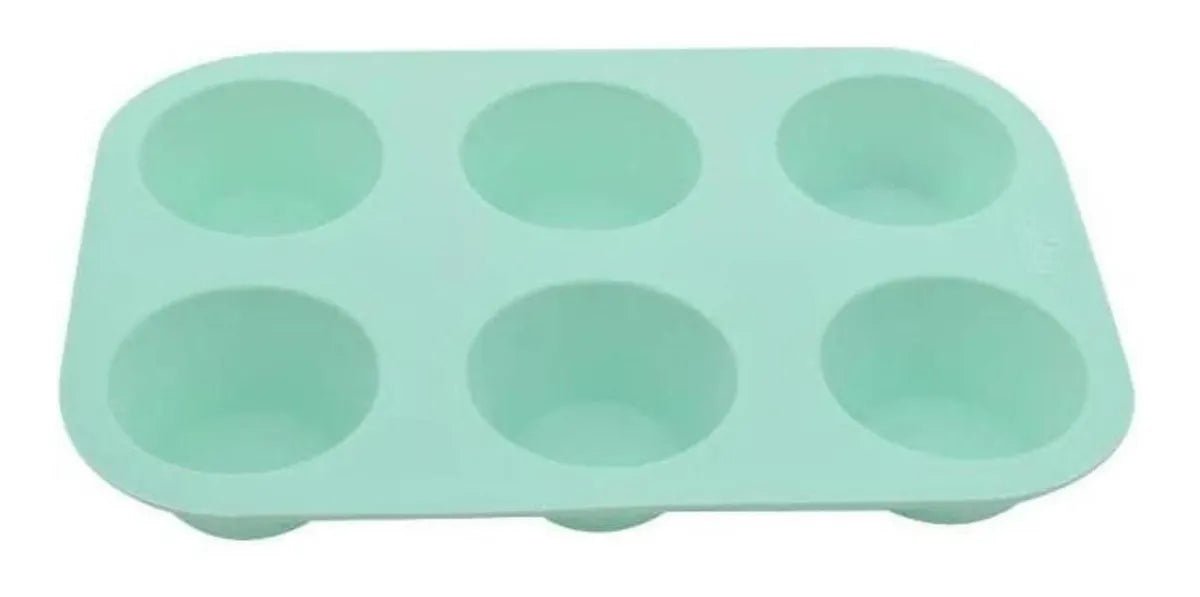 Forma para Cupcake Silicone - 6 Cupcakes - Forma VDH01907-02