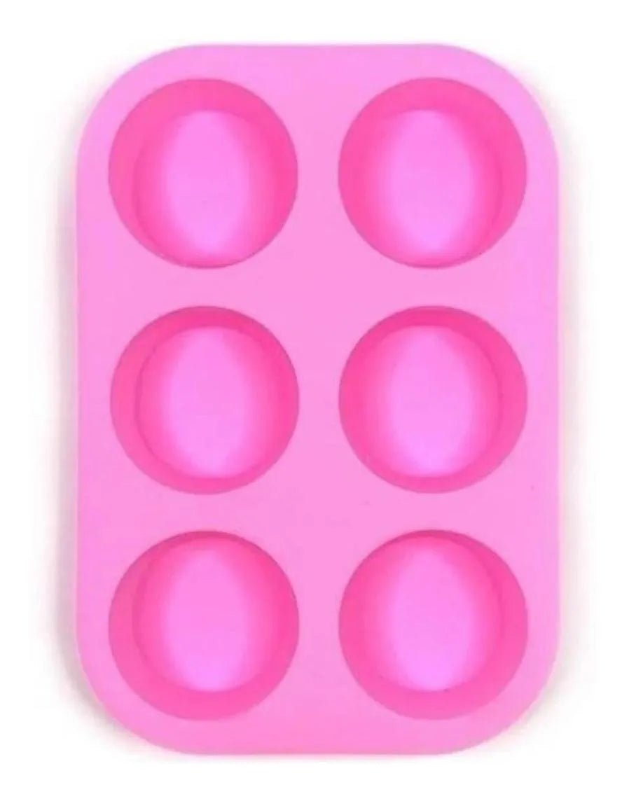 Forma para Cupcake Silicone - 6 Cupcakes - Forma VDH01907-03