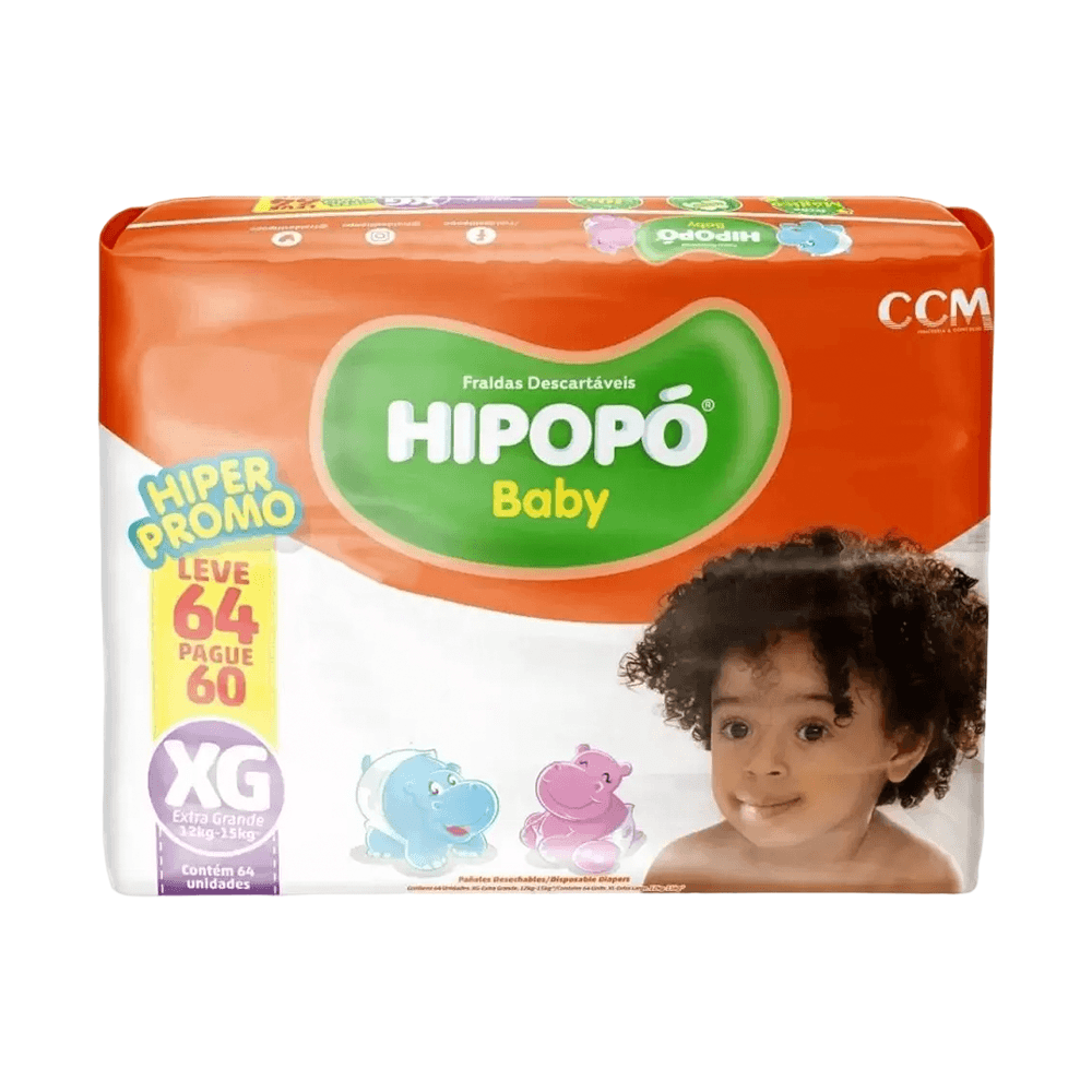 Fralda Hipopó Baby Hiper - Fralda VDH00959-04