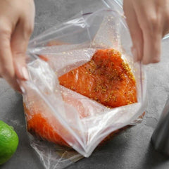 Kit de Sacos Ziplock para Alimentos - 50 Unidades