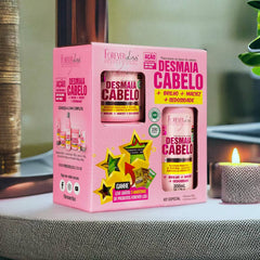 Kit Especial Desmaia Cabelo com Shampoo - 300ml e Máscara - 200g