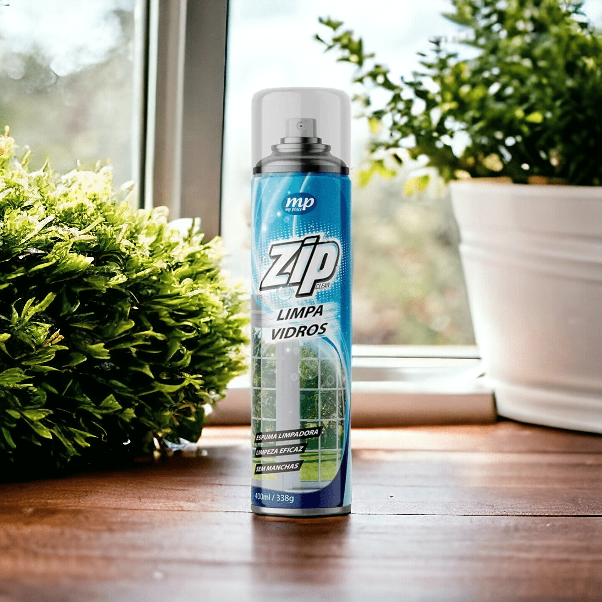 Limpa Vidros Spray ZipClean - Spray Limpeza VDH01128