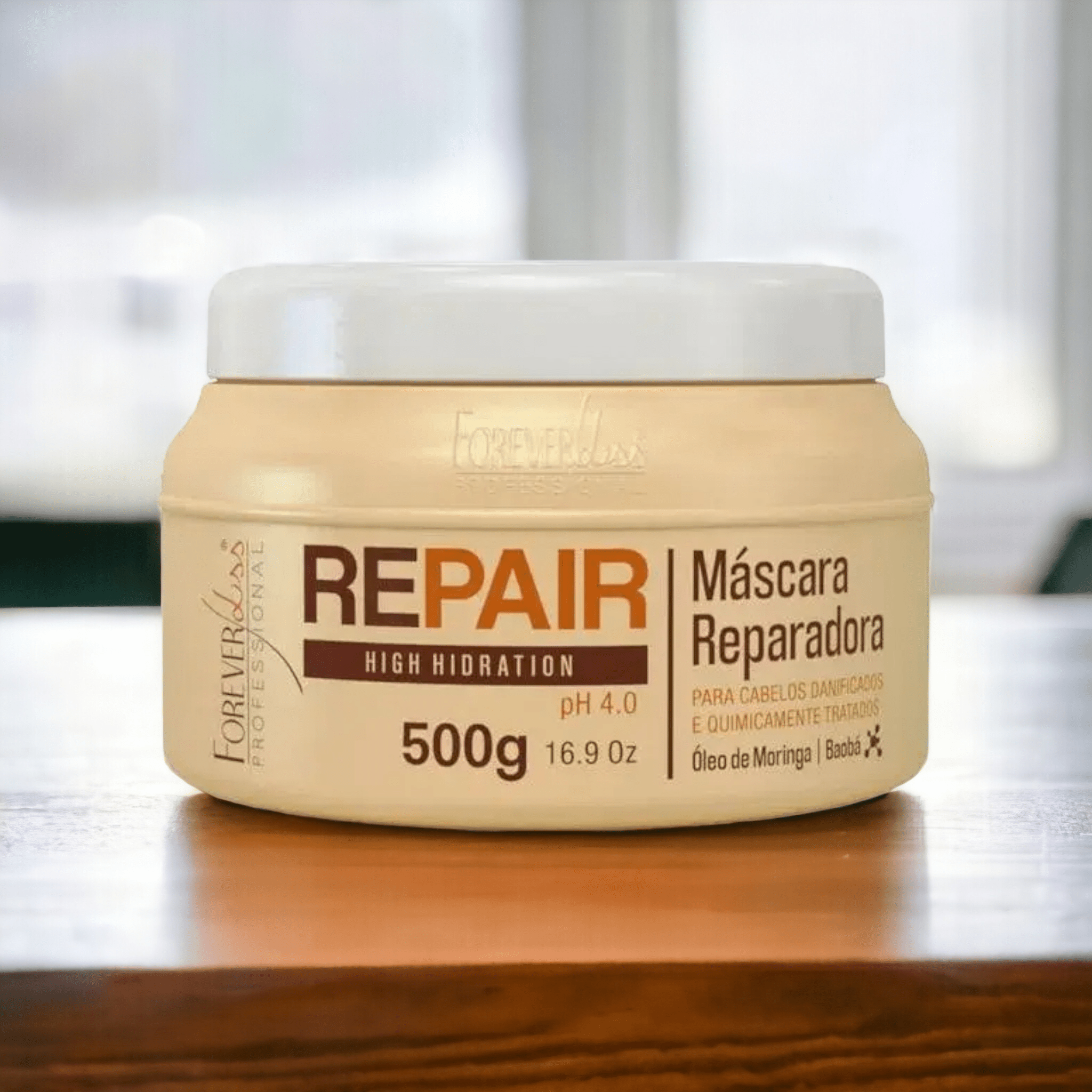 Máscara Force Repair Forever Liss 500g - Tratamento de Cabelo VDH03038