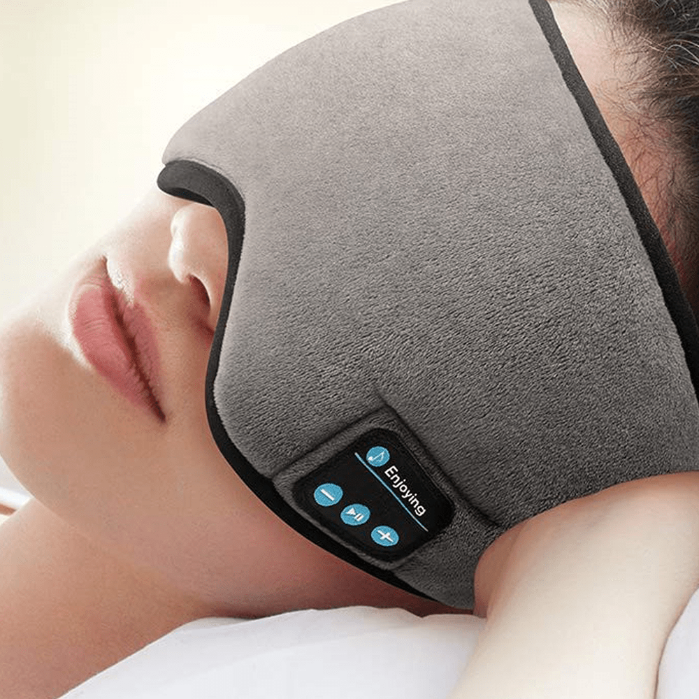 Máscara Para Dormir com Fone Bluetooth