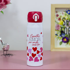 Squeeze Aluminio Frases Amor - 550 ml